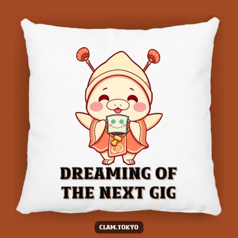 Funny Festival Clam Pillow: Cozy Joyful Clam Cushion, Perfect Party Accent