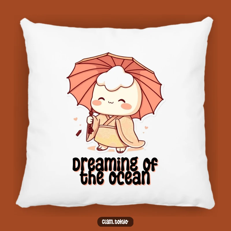 Funny Clam Pillow: Royal Kimono, Soft Comfort & Hilarious Elegance