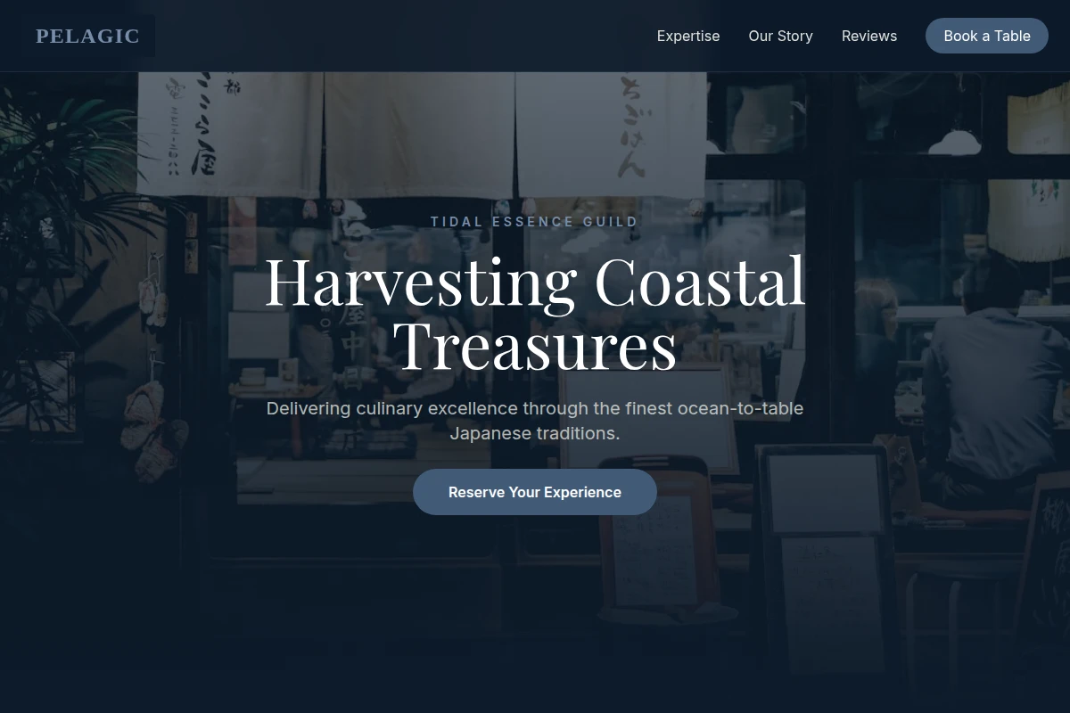 Pelagic Japanese Food
