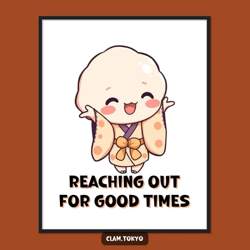 Free Printable Playful Clam Wall Art: Fun Downloadable Decor for Whimsical Spaces